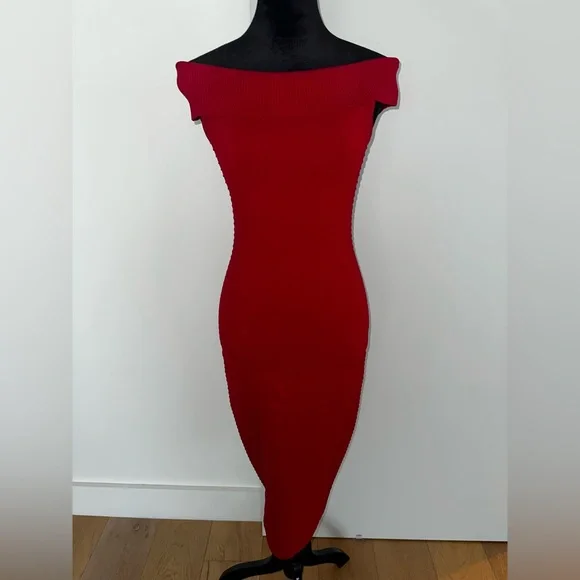 knit maxi dress black A-Line Diamond Pattern Soft Knit Maxi Dress main image 1